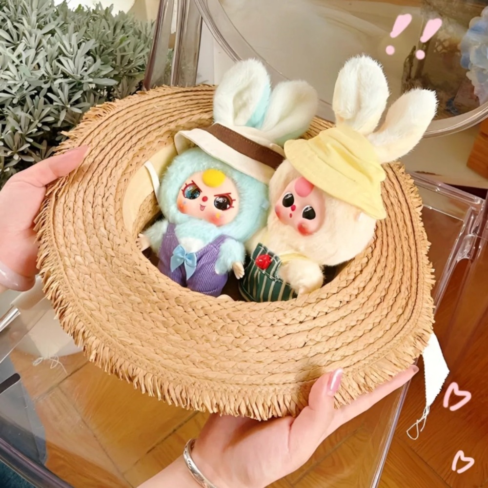 Baby Three Rabbit Macaron Cute Bunny Plush Series Blind Box - Picture 13 of 14